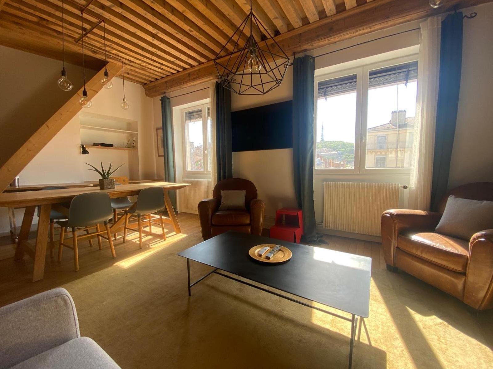 Appartement T3 Hyper Centre De Lyon, Super Vue Fourviere Exteriér fotografie